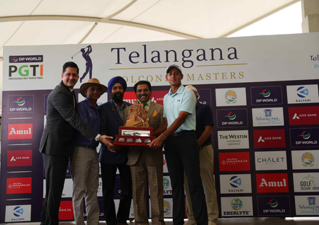 PGTI Tour: Vishesh Sharma wins maiden title on home course at Telangana Golconda Masters