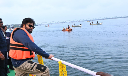 Pawan Kalyan orders summons to Andhra Paper Mills for polluting Godavari Pawan Kalyan orders summons to Andhra Paper Mills for polluting Godavari