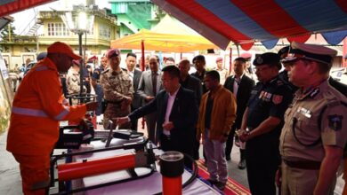 Sikkim CM flags off NDRF mountaineering expedition ‘Shikhar’ to Mt Jongsong Sikkim CM flags off NDRF mountaineering expedition ‘Shikhar’ to Mt Jongsong