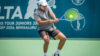 Shreeniti eyes double, Tejas ousted at KSLTA World Tennis Tour J30 Bengaluru Shreeniti eyes double, Tejas ousted at KSLTA World Tennis Tour J30 Bengaluru