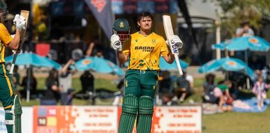 Proteas edge Namibia to secure final clash against Zimbabwe in tri-series Proteas edge Namibia to secure final clash against Zimbabwe in tri-series