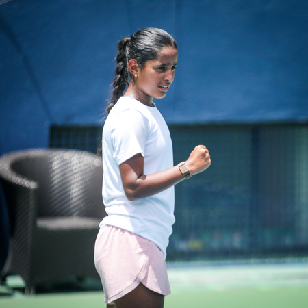 Shreeniti completes golden double, Fazal wins boys’ title at KSLTA World Tennis Junior J30 Shreeniti completes golden double, Fazal wins boys’ title at KSLTA World Tennis Junior J30