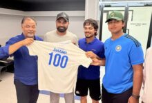 Cricket Association of Bengal felicitates Shami for 100th FC game milestone Cricket Association of Bengal felicitates Shami for 100th FC game milestone