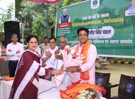 Delhi: NDMC V-C Kuljeet Singh Chahal to lead plantation drive in Raja Bazar tomorrow Delhi: NDMC V-C Kuljeet Singh Chahal to lead plantation drive in Raja Bazar tomorrow