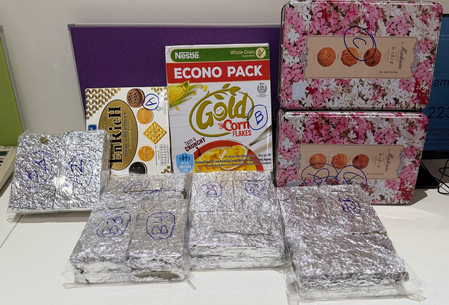 ‘Hidden in cookie boxes, corn flakes packet’: 5.5 kg hydroponic marijuana seized at Ahmedabad Airport ‘Hidden in cookie boxes, corn flakes packet’: 5.5 kg hydroponic marijuana seized at Ahmedabad Airport