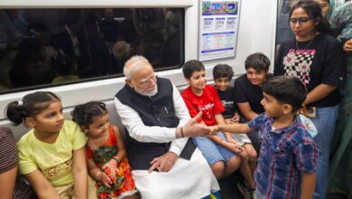 ‘I want to become like you’: Boy whispers into PM Modi’s ear during Delhi Metro ride