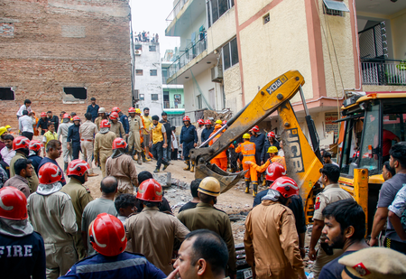 Strict action if negligence found in Satya Niketan building collapse probe: Delhi BJP chief Strict action if negligence found in Satya Niketan building collapse probe: Delhi BJP chief