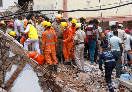 V-P Radhakrishnan expresses sorrow over death in Delhi building collapse V-P Radhakrishnan expresses sorrow over death in Delhi building collapse