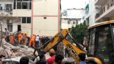 Deeply concerned, rescue ops underway on war footing, says Delhi CM Gupta on building collapse Deeply concerned, rescue ops underway on war footing, says Delhi CM Gupta on building collapse