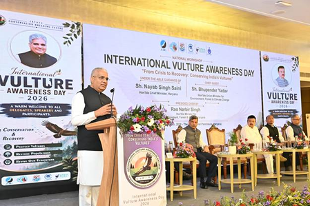 Environment Minister calls for holistic approach in conservation of vultures, other species