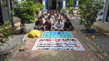 Gujarat: 42 held in gambling raid, property worth Rs 16 lakh seized Gujarat: 42 held in gambling raid, property worth Rs 16 lakh seized