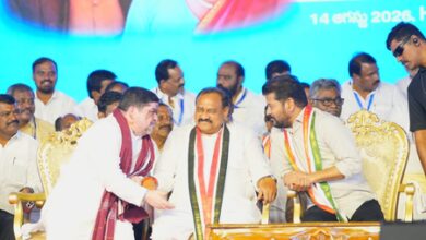 Revanth Reddy greets Mahesh Kumar Goud on completing 2 years as Telangana Congress chief Revanth Reddy greets Mahesh Kumar Goud on completing 2 years as Telangana Congress chief