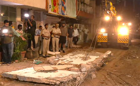 Delhi building collapse: Death toll climbs to 6; search, rescue Ops on Delhi building collapse: Death toll climbs to 6; search, rescue Ops on