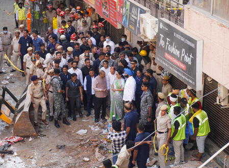 ‘Guilty won’t be spared’: Delhi CM on suspension of 5 MCD officials over building collapse ‘Guilty won’t be spared’: Delhi CM on suspension of 5 MCD officials over building collapse