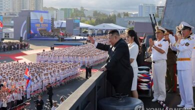 North Korea commissions nuclear-capable naval destroyer Kang Kon North Korea commissions nuclear-capable naval destroyer Kang Kon