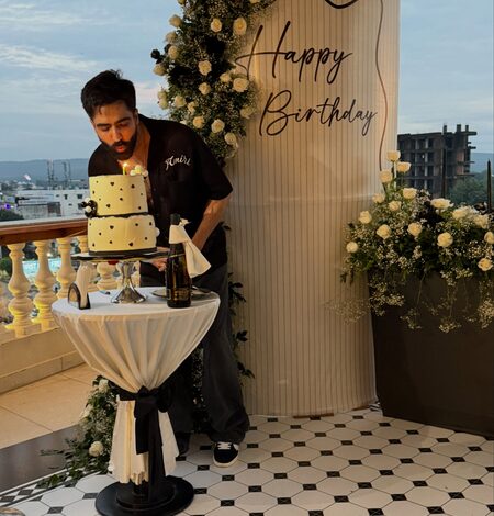Harrdy Sandhu gives an inside peek into his intimate birthday celebration