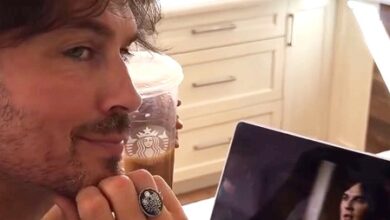 Ian Somerhalder revisits Damon days with ‘The Vampire Diaries’ rewatch