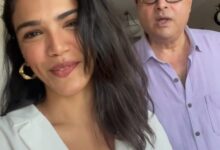 Shriya Pilgaonkar defends father Sachin Pilgaonkar amid trolling, says ‘same people come & click pics in person’
