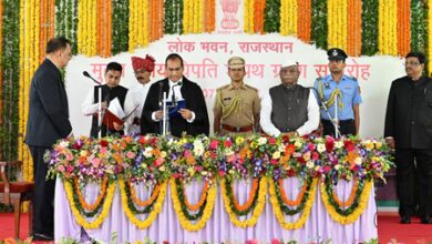 Justice Sanjay K. Agrawal sworn in as 44th Chief Justice of Rajasthan HC Justice Sanjay K. Agrawal sworn in as 44th Chief Justice of Rajasthan HC