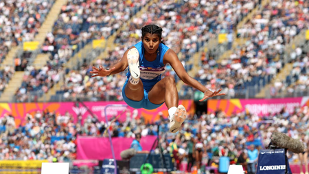 ‘Either seven metres or a gold medal is what I want’: Ancy Sojan ahead of Asiad ‘Either seven metres or a gold medal is what I want’: Ancy Sojan ahead of Asiad