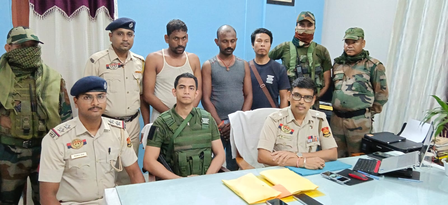 Two suspected arms dealers from Bihar arrested in Agartala with pistols, ammunition