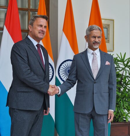 EAM Jaishankar and Luxembourg’s Deputy PM discuss bilateral cooperation, global developments (Ld) EAM Jaishankar and Luxembourg’s Deputy PM discuss bilateral cooperation, global developments (Ld)