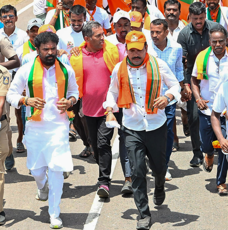 Karnataka BJP alleges govt pressure after Ballari rally permission denied Karnataka BJP alleges govt pressure after Ballari rally permission denied