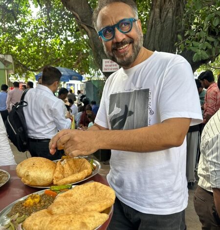 Anubhav Sinha digs into chole bhature on Delhi visit: First thing you do is this