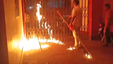 CPI-M calls for protest march after party office set on fire in Bengal’s Jalpaiguri CPI-M calls for protest march after party office set on fire in Bengal’s Jalpaiguri
