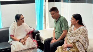 Delhi CM Gupta meets Satya Niketan collapse survivors at AIIMS Trauma Centre; assures kin of all help