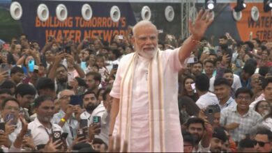 PM Modi gets rousing welcome in Vadodara, to unveil projects worth over Rs 35,000 crore PM Modi gets rousing welcome in Vadodara, to unveil projects worth over Rs 35,000 crore