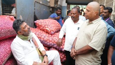 Karnataka CM Shivakumar orders action against co-op society Secretary after 93 farmers’ crop insurance claims rejected (Lead)