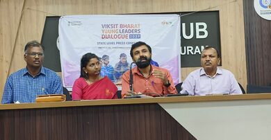 One crore youngsters in race for Viksit Bharat dialogue One crore youngsters in race for Viksit Bharat dialogue