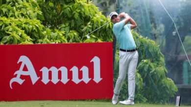 Sandhu, Danek share lead after opening 65s at Chennai Open