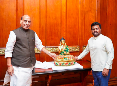 ‘Productive, added further impetus to ties’: Rajnath Singh on Sri Lanka visit ‘Productive, added further impetus to ties’: Rajnath Singh on Sri Lanka visit