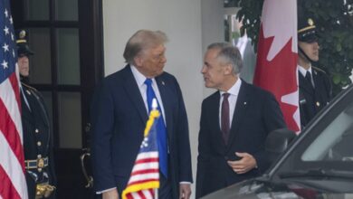 Trump bans Canadian liquor, dairy goods as trade war escalates