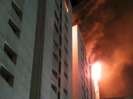 Major fire erupts at Surat textile market; over 20 fire tenders deployed, no casualties reported Major fire erupts at Surat textile market; over 20 fire tenders deployed, no casualties reported