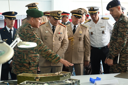 Morocco delegation visits Army Base workshop for 1st Joint Defence Cooperation meeting Morocco delegation visits Army Base workshop for 1st Joint Defence Cooperation meeting