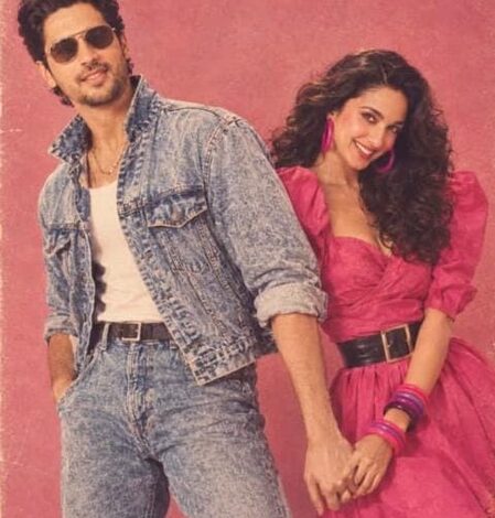 Kiara Advani-Sidharth Malhotra jump on the 80’s AI pic trend