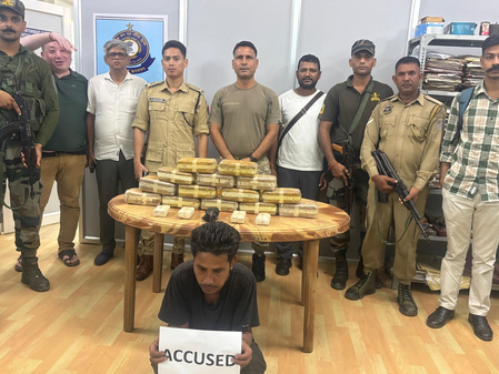 Assam: Banned meth tablets worth over Rs 68 crore seized in two operations, two held Assam: Banned meth tablets worth over Rs 68 crore seized in two operations, two held