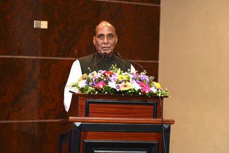 India and Sri Lanka can become joint stakeholders in maritime domain awareness system: Rajnath Singh India and Sri Lanka can become joint stakeholders in maritime domain awareness system: Rajnath Singh