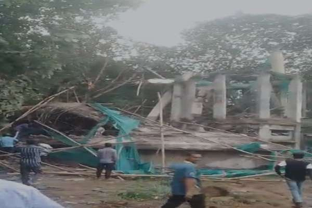 Water tank collapses in Ranchi; one worker killed, several feared trapped