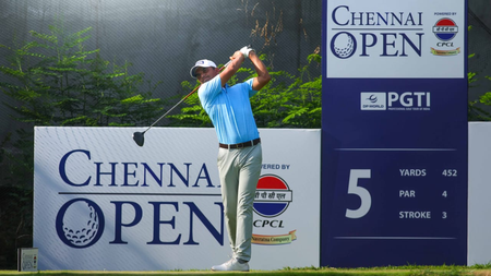 Chennai Open: Ajeetesh Sandhu opens two-shot lead