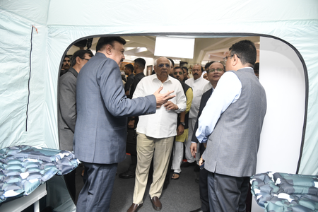 CM Patel inaugurates ‘BHISHM Cube-R300’ demonstration at Gujarat Assembly CM Patel inaugurates ‘BHISHM Cube-R300’ demonstration at Gujarat Assembly