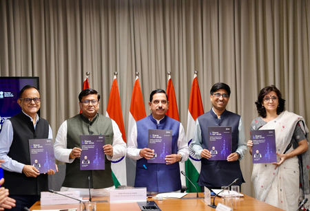 Education Minister Pralhad Joshi releases commemorative publication on Bharat Innovates 2026 Education Minister Pralhad Joshi releases commemorative publication on Bharat Innovates 2026