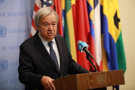 UN chief concerned about escalation over Strait of Hormuz UN chief concerned about escalation over Strait of Hormuz