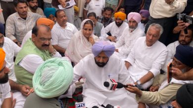Punjab BJP chief Dhillon’s convoy attacked by AAP workers Punjab BJP chief Dhillon’s convoy attacked by AAP workers