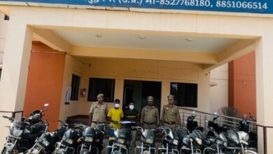 Noida: Inter-state vehicle theft gang busted; 10 stolen bikes and illegal weapons seized Noida: Inter-state vehicle theft gang busted; 10 stolen bikes and illegal weapons seized