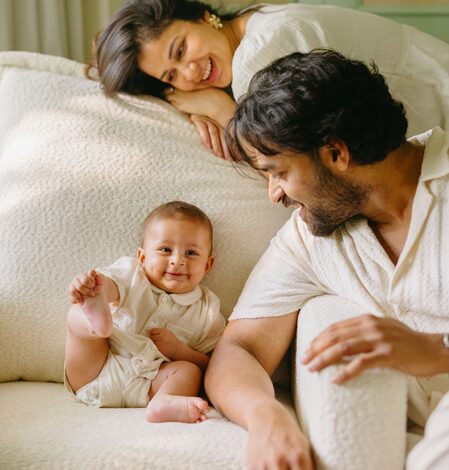Varun Tej-Lavanya Tripathi reveal son Vaayuv’s face as he turns 1 Varun Tej-Lavanya Tripathi reveal son Vaayuv’s face as he turns 1