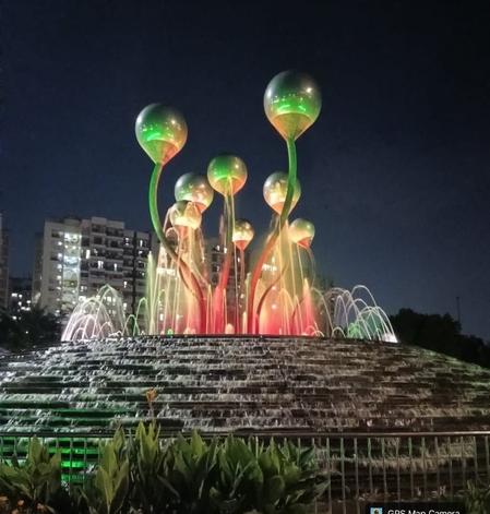 NDMC ready with a green, illuminated welcome for BRICS delegates NDMC ready with a green, illuminated welcome for BRICS delegates